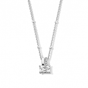 Collier Argent serti de Zirconium - Naiomy Moments - Heiana