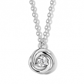 Collier Argent serti de Zirconium - Naiomy - Rolianne