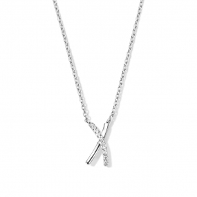 Collier Argent serti de Zirconium - Naiomy - Yuri