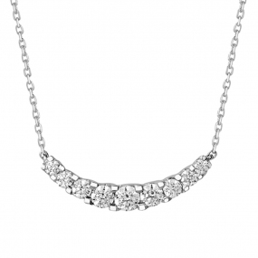 Collier diamant Or Blanc 0.5 ct Juliette - P4089FMPWAC00