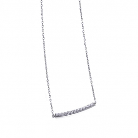 Collier Diamants 0.06 ct - Lecarr - Mereana - GD012OB