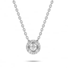 Collier Diamants  Or Blanc 0.14 ct  - 3.6066.21