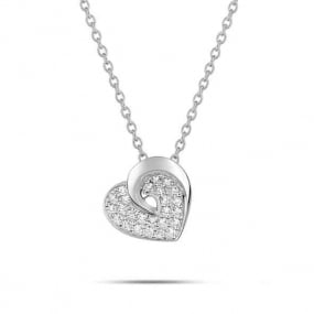 Collier Diamants  Or Blanc 0.23 ct Juliana - 3.6012.21