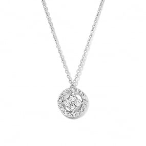 Collier Diamants Or Blanc 0.28 ct Marika - 064335A