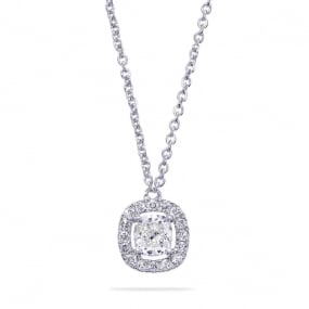 Collier Diamants Or Blanc 0.33 ct Morgane - 929O43A