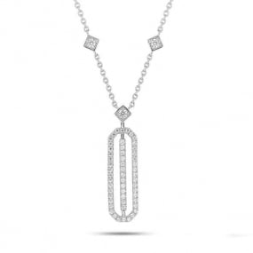 Collier Diamants  Or Blanc 0.4 ct  - 3.6063.21