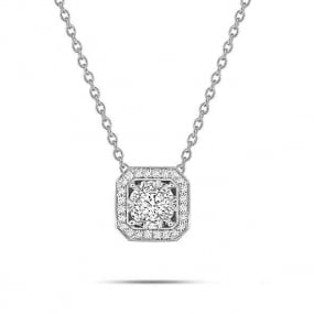 Collier Diamants  Or Blanc 0.41 ct Gabriella - 3.6024.21