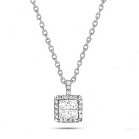 Collier Diamants  Or Blanc 0.47 ct  - 3.6003.11