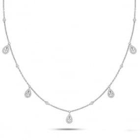 Collier Diamants  Or Blanc 0.48 ct  - 3.6073.21