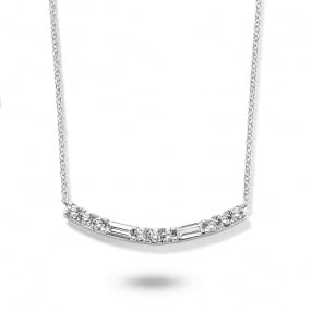 Collier Diamants Or Blanc 0.5 ct Akira - 064337A