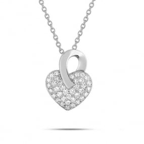 Collier Diamants  Or Blanc 0.5 ct Nami - 3.6048.21