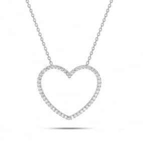 Collier Diamants  Or Blanc 0.75 ct Kiwako - 3.6038.21