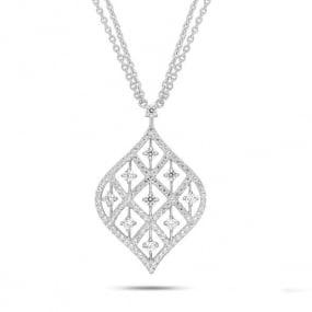 Collier Diamants  Or Blanc 1.18 ct  - 3.6062.21