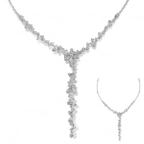 Collier Diamants Or Blanc 3.21 ct Myra - 064350A