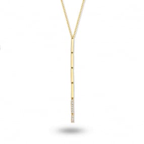 Collier Diamants Or Jaune 0.09 ct Ariella - 063155A