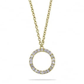 Collier Diamants Or Jaune 0.11 ct Marylne - 062087A