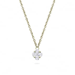 Collier Diamants Or Jaune 0.15 ct Lalia - 063998A