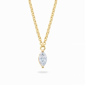 Collier Diamants Or Jaune 0.16 ct Alexia - 063822A