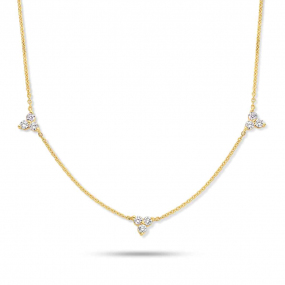 Collier Diamants Or Jaune 0.19 ct Ivanna - 067464A