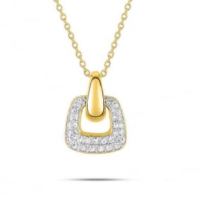 Collier Diamants  Or Jaune 0.24 ct Tufouma - 3.6014.23