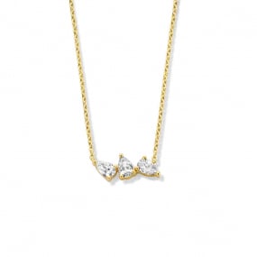 Collier Diamants Or Jaune 0.29 ct Fiona - 064415A