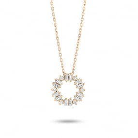 Collier Diamants Or Jaune 0.3 ct Atsuko - P6160