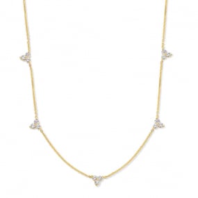 Collier Diamants Or Jaune 0.33 ct Lisa - 067952A