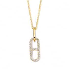 Collier Diamants Or Jaune 0.44 ct  - 067396A