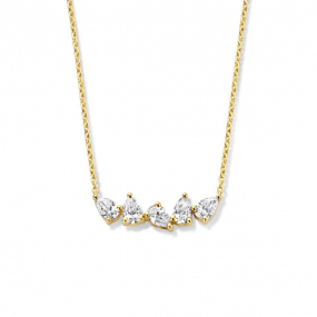 Collier Diamants Or Jaune 0.53 ct Vaiani - 064416A