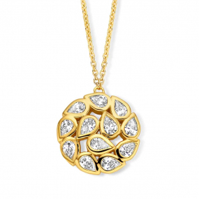 Collier Diamants Or Jaune 0.57 ct Mariana - 067570A