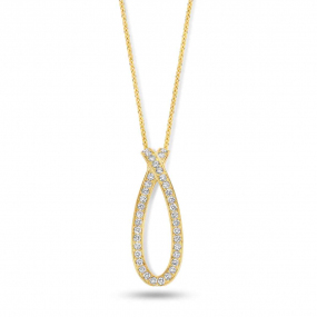 Collier Diamants Or Jaune 0.63 ct Eugnie - 067523A