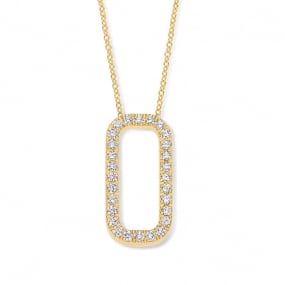 Collier Diamants Or Jaune 0.87 ct Cynthia - 066945A