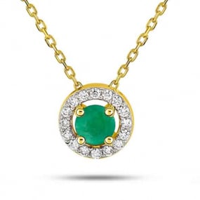 Collier Emeraude et diamants Nomie - 3.3080.E3