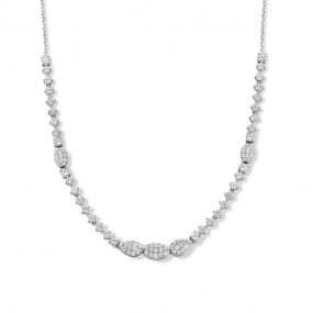 Collier en argent serti de zirconium Naiomy Silver - Karine