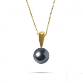 Collier perle Tahiti 8-9 mm Hermione
