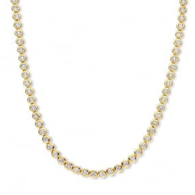 Collier Rivire de Diamants Serti Clos  4.59 ct Matahina - 92C924A