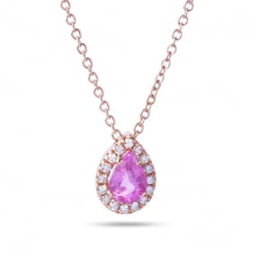 Collier Saphir et Diamants 1.05ct - Anuata-GI2200R/ZR 