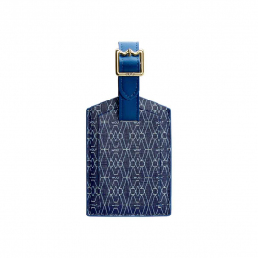 Etiquette de bagage Wolf 1834 - Signature - Bleu - 776724