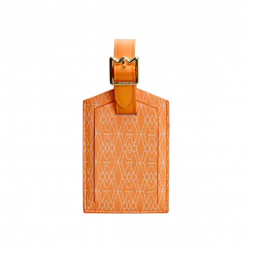 Etiquette de bagage Wolf 1834 - Signature - Orange - 776739