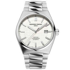 Frdrique Constant Highlife COSC  Automatique Cadran Blanc Bracelet Acier inoxydable - FC-303S4NH6B