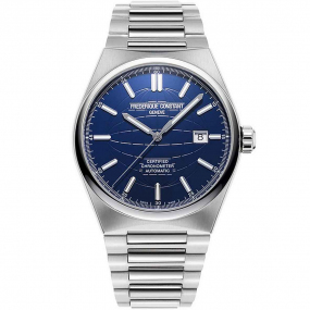 Frdrique Constant Promotion Highlife COSC  Automatique Cadran Bleu Bracelet Acier inoxydable - FC-303N4NH6B