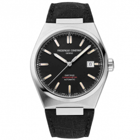 Frdrique Constant Highlife Vintage COSC  Automatique Cadran Noir Bracelet Acier inoxydable - FC-303BBG3NH6B