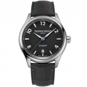 Frdrique Constant Runabout  Automatique Cadran Noir Bracelet Cuir - FC-303RMB5B6