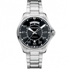 Hamilton Khaki Aviation Pilot Day Date Auto 42 mm- H64615135