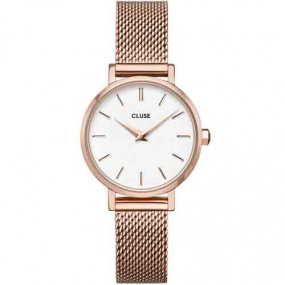 La Bohme Petite Mesh Rose Gold White -  - CW0101211003