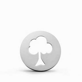 Mdaille Arbre de Vie  Augis en  Or Blanc  14 mm  Usha -  G2667X0000