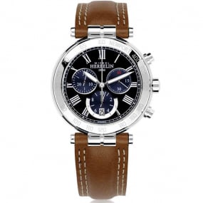 Michel Herbelin Newport Classics Chrono Homme Quartz Chronographe - 37654/AP04GO