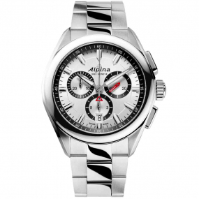 Montre Alpiner Alpiner Quartz Chronograph 42 mm- AL-373SB4E6B