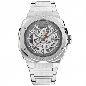 Montre Alpiner Extreme Skeleton Automatic 39 x 40.5 mm- AL-520GSKT3AE6B