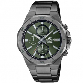 Montre Casio Edifice - Chronographe - Noir & Kaki - EFV-640DC-3AV